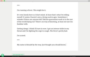 BlankPage.io screenshot 2