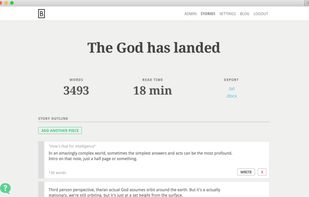 BlankPage.io screenshot 1