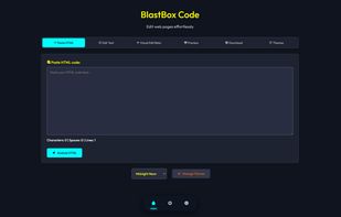 BlastBox Code Interface