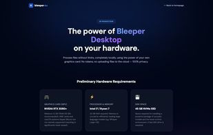 Bleeper screenshot 1