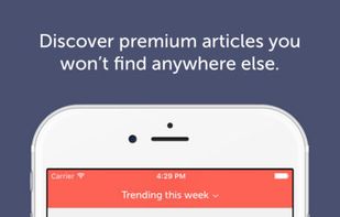 Blendle screenshot 1