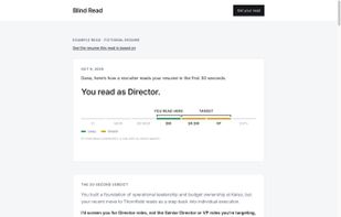 Blind Read screenshot 1