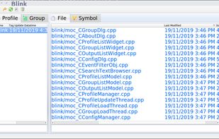Blink grep screenshot 1