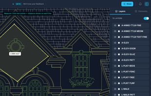 Layers panel — toggle individual layers on and off to focus on what matters