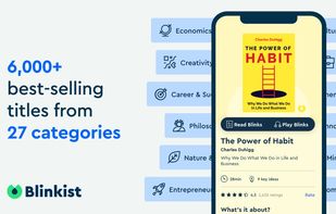 Blinkist screenshot 1