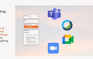 Take AI meeting notes for all conversations.