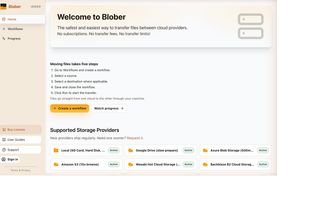 Home: welcome + 5-step explainer