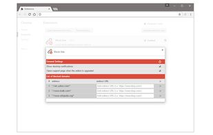 Block Site Extension screenshot 1