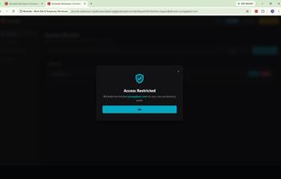 Blocked Message