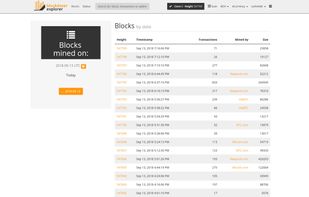 Blockdozer Explorer screenshot 1