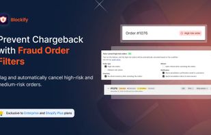 Identify and auto-cancel high-risk and medium-risk orders using intelligent fraud filters to safeguard revenue and reduce chargeback risks.