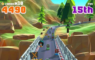 Blocky Racer screenshot 1