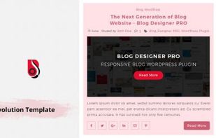 Blog Designer screenshot 2