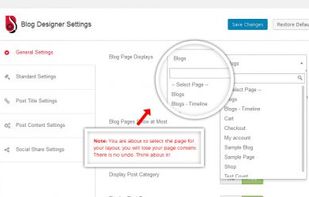 Blog Designer screenshot 1