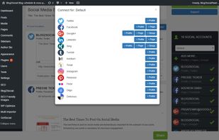 Connecting social networks, profiles, pages and groups.