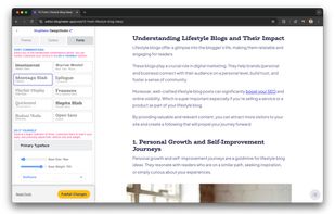BlogMaker screenshot 3
