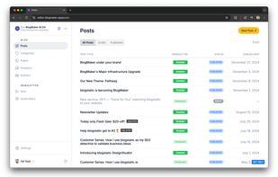 BlogMaker screenshot 1
