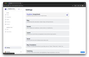 BlogMaker screenshot 2