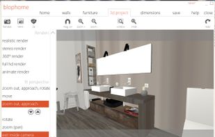Draw your room, insert objects and furniture
