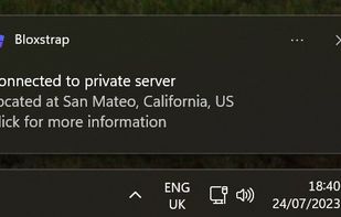 Server connect Window