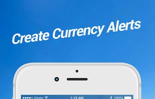 Create exchange rate alerts