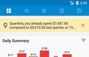 Bluecoins screenshot 1