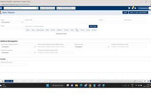 blueEHR screenshot 1