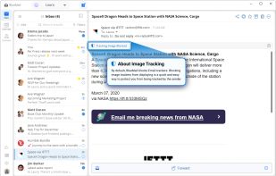 BlueMail screenshot 2