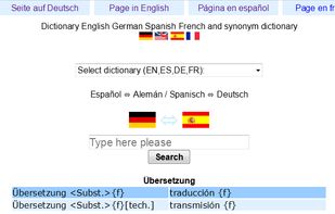 Blueseal Dictionary screenshot 1