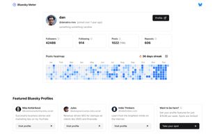 Bluesky Meter screenshot 2