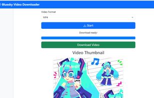 Bluesky Video Downloader screenshot 2