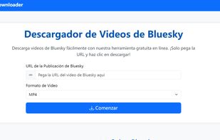 Bluesky Video Downloader screenshot 1