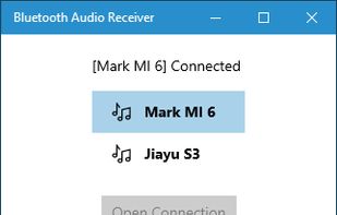 Bluetooth Audio Receiver screenshot 1