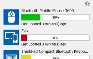 Bluetooth Battery Monitor screenshot 1