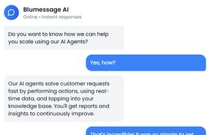 Blumessage screenshot 1