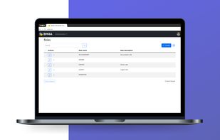The system supports different user roles, so you can control who has access to what.