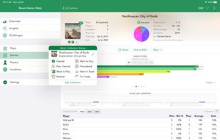 Board Game Stats screenshot 2