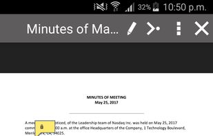 Nasdaq Boardvantage screenshot 2