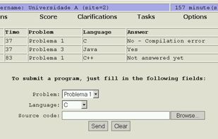BOCA Online Contest screenshot 1