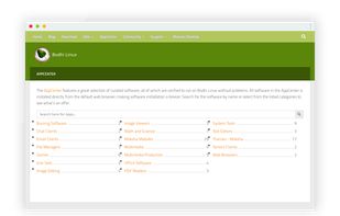 Bodhi Linux AppCenter screenshot 1