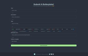 Boilermate screenshot 1