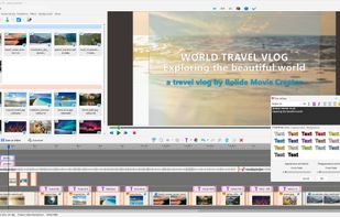 Animated titles and text styles