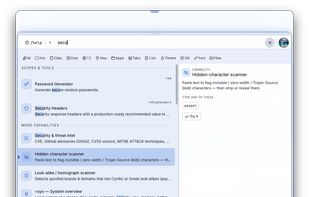 ? help and security features