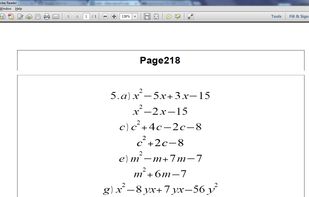 The resulting PDF File