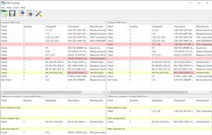 BOM Compare screenshot 1