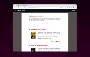 Tv show recommendations