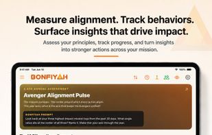 measure alignment. Track behaviors. Surface insights that drive impace.