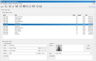 The integrated tag editor