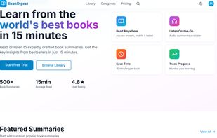 Book Digest screenshot 1