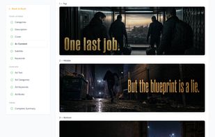 Self-publishing AI marketing tool - KDP A+ content generator